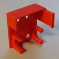 Tool clip for Da Vinci 1.0a print head