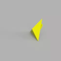 Triangle Key chain