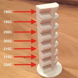Ultimaker 2 temperature torture calibration test