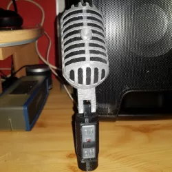 vintage microphone