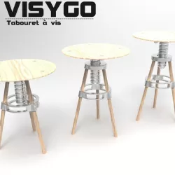 VISYGO the DIY screw stool // UPGRADE DO NOT DOWNLOAD