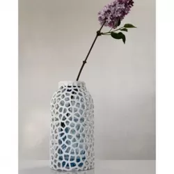 Voronoi PET Bottle Vase