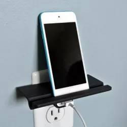 Wall Outlet Shelf