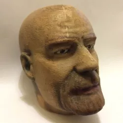 Walter White Sculpt (with plaque)