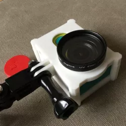 Yi cage with lens filter adapter