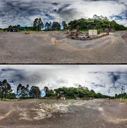 2 images in 360º - Brazilian coast - Quarry