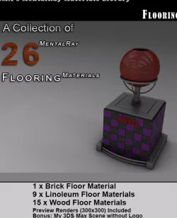 26 Flooring Materials (Mental Ray)