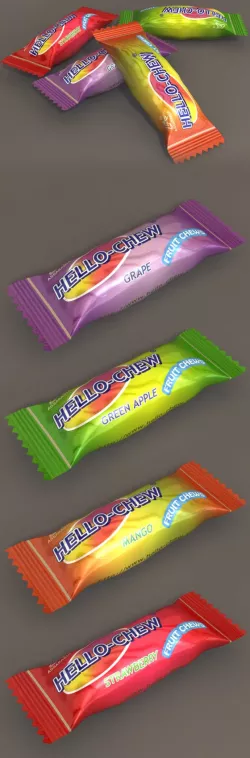 3D Candy Model