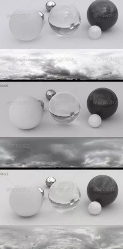3er HDRI sky pack 02 - bad weather, storm, rain
