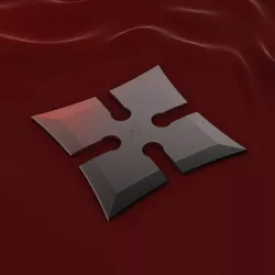4 Point Shuriken (Wide Edge)