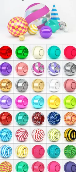 40 Design Materials for C4D II