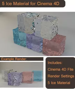 5 Ice Material For C4D