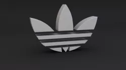 Adidas Logo Model