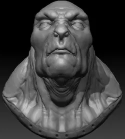Alien Slave Bust