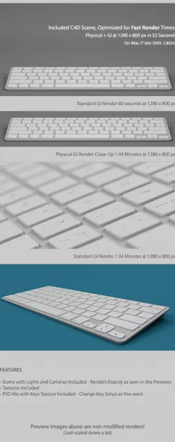 Aluminium Keyboard