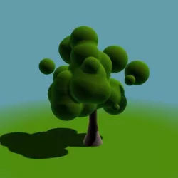 Animated Cartoon-like Blob Tree