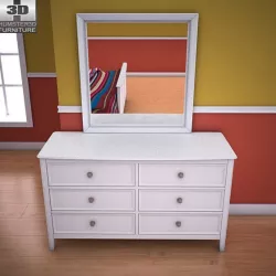 Ashley Caspian Panel Dresser