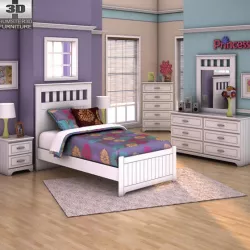 Ashley Lulu Panel Bedroom Set