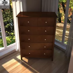 Ashley Nico Chest - 3D model.