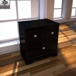 Ashley Shay Nightstand - 3D model.