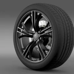 Audi R8 V10 plus 2013 wheel
