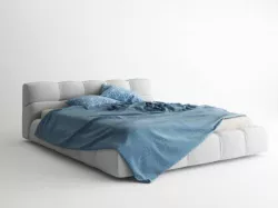 Bed Model + Materials - Vray for C4d