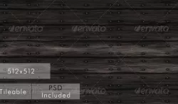 Black Wood CG Texture