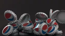 Bottle tin cap pepsi