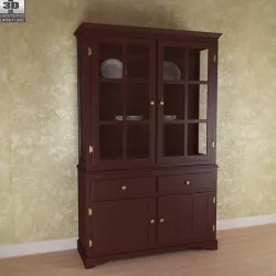 Buffet and Hutch in Deep Cappuccino - Coaster