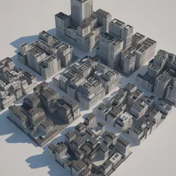Buildings Set - A