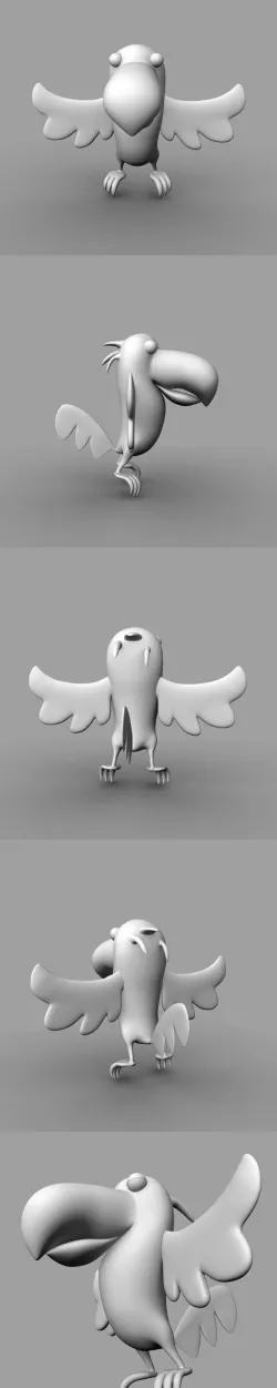 Cartoon Bird Model