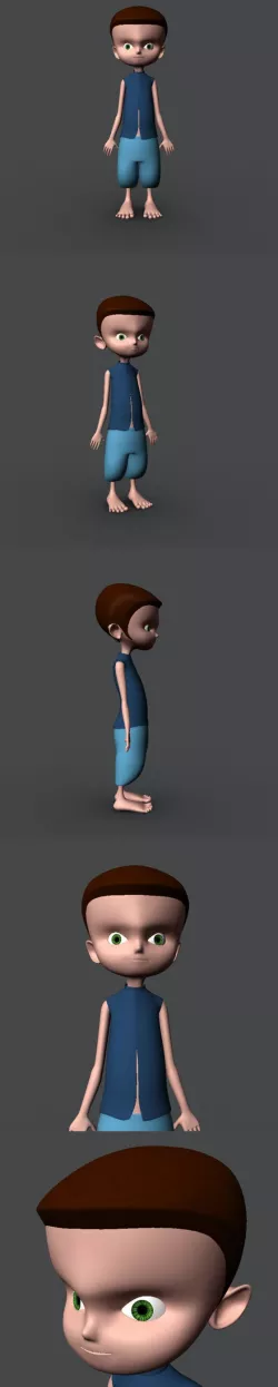 Cartoon Character Boy