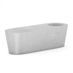 Concrete Bench-Pot