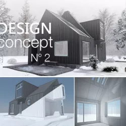 Contemporary Modern Forest Cottage