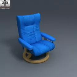 Eagle Chair - Ekornes Stressless - 3D Model.