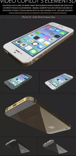 Element3D - iPhone 5S