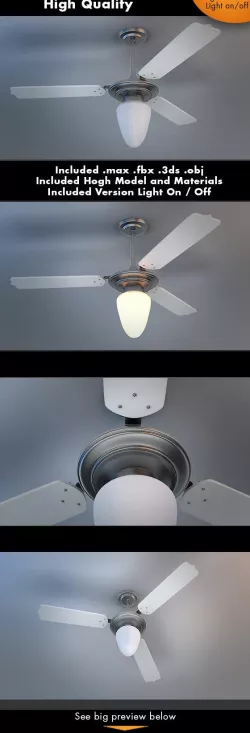 Fan 3d Model