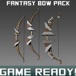 Fantasy Weapon Bow pack