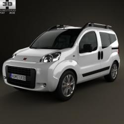 Fiat Fiorino Panel Van 2000 3D model