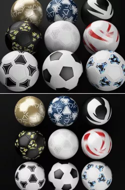 Football Soccer Ball Pack