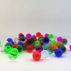Glass material (11 pack) for C4D