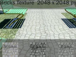 Ground Paving Texture