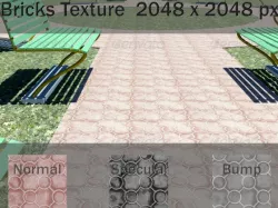 Ground Paving Texture