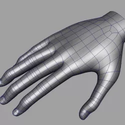 Hand Base mesh