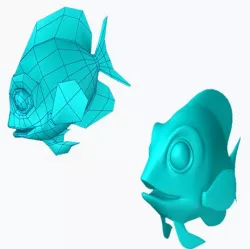 happy fish