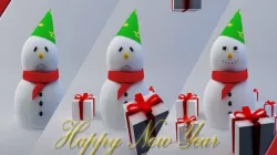 Happy Snowman