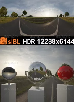 HDR 068 Road Sunrise sIBL