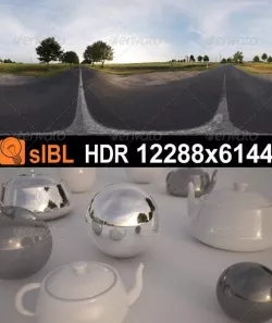 HDR 070 Road Sunrise sIBL