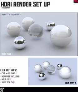 HDRi Render Set Up - For C4D