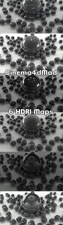 HDRI studio images x6